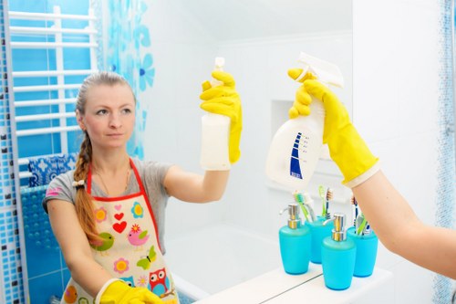 Thorough professional deep cleaning service for a local property kitchen