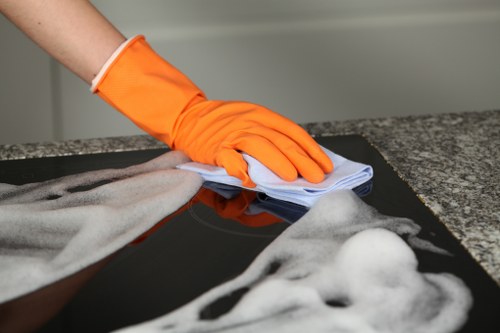 Local cleaners handling a detailed property refresh