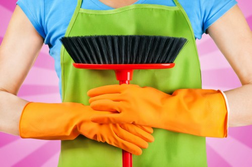 Professional sofa cleaning removing dirt from upholstered couch