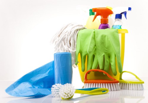 Expert upholstery cleaning for a fabric sofa