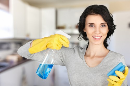 Deep carpet cleaning for a commercial space in Professional