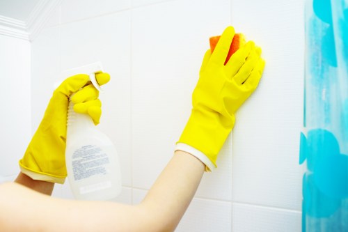 Professional upholstery cleaning quote for a rental property
