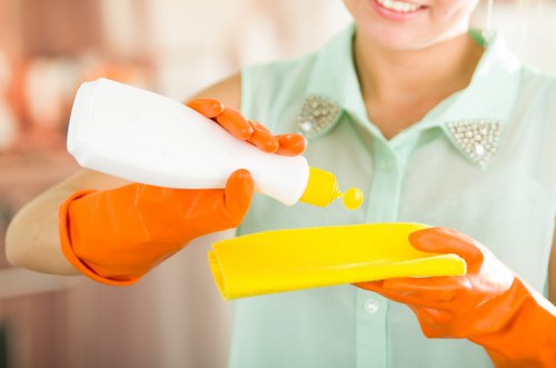 Equipment inspection and safety checks before sofa cleaning