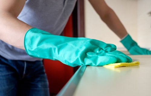 Detailed bathroom and floor cleaning by Home Cleaners in Professional