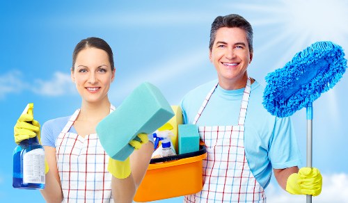 Audit process checking standards in a sofa cleaning supply chain